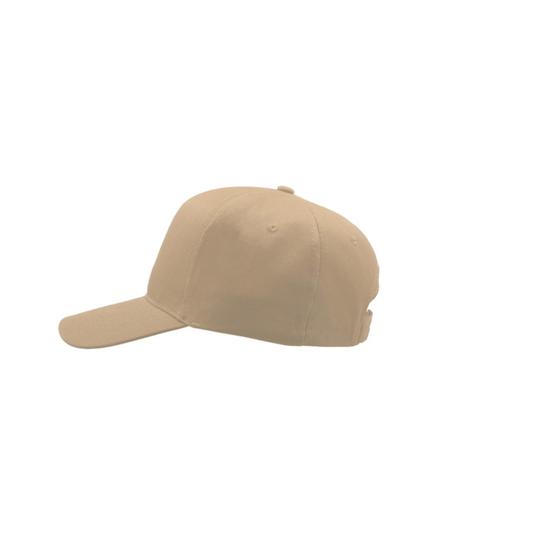 Start 5 Panel Cap (Pack of 2) (Khaki) 4/5