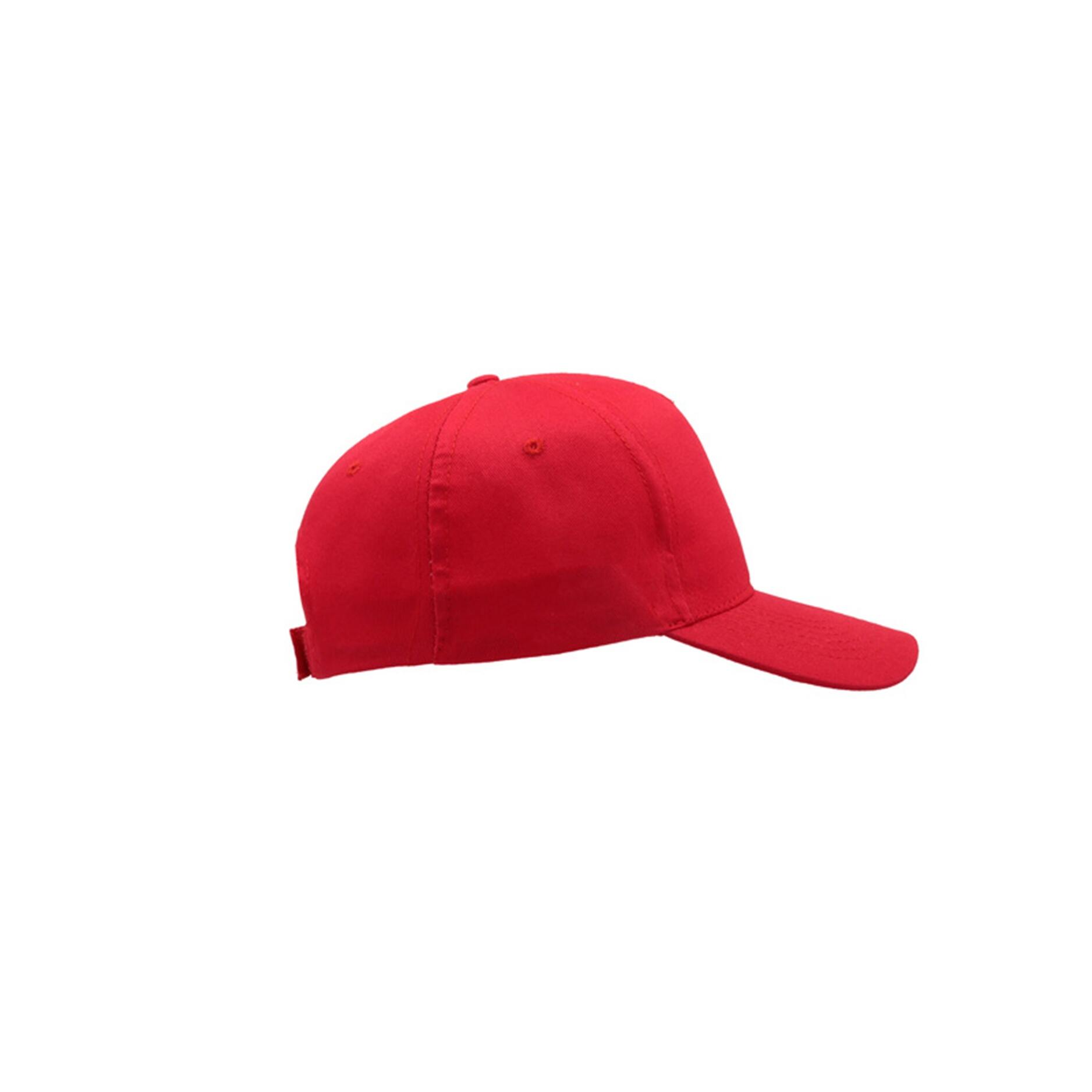 Start 5 Panel Cap (Pack of 2) (Red) 3/4
