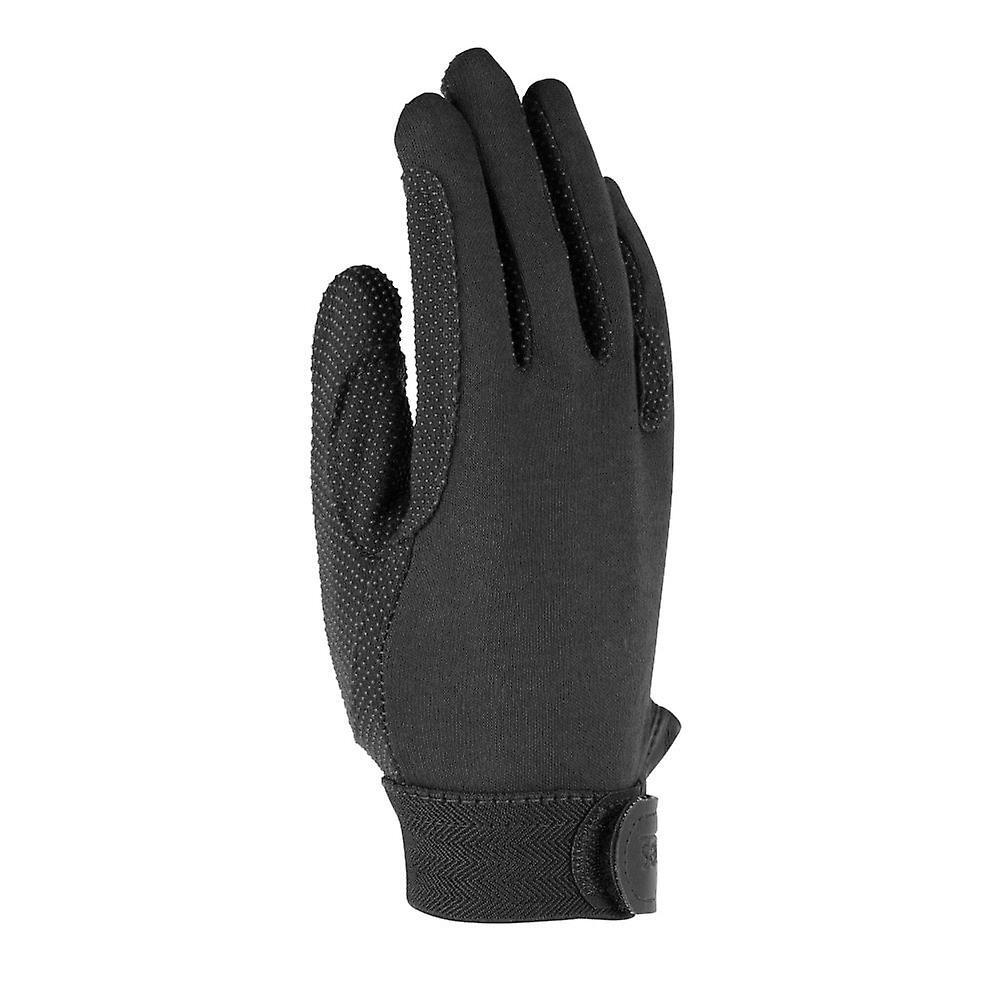 SHIRES Childrens/Kids Newbury Gloves (Black)