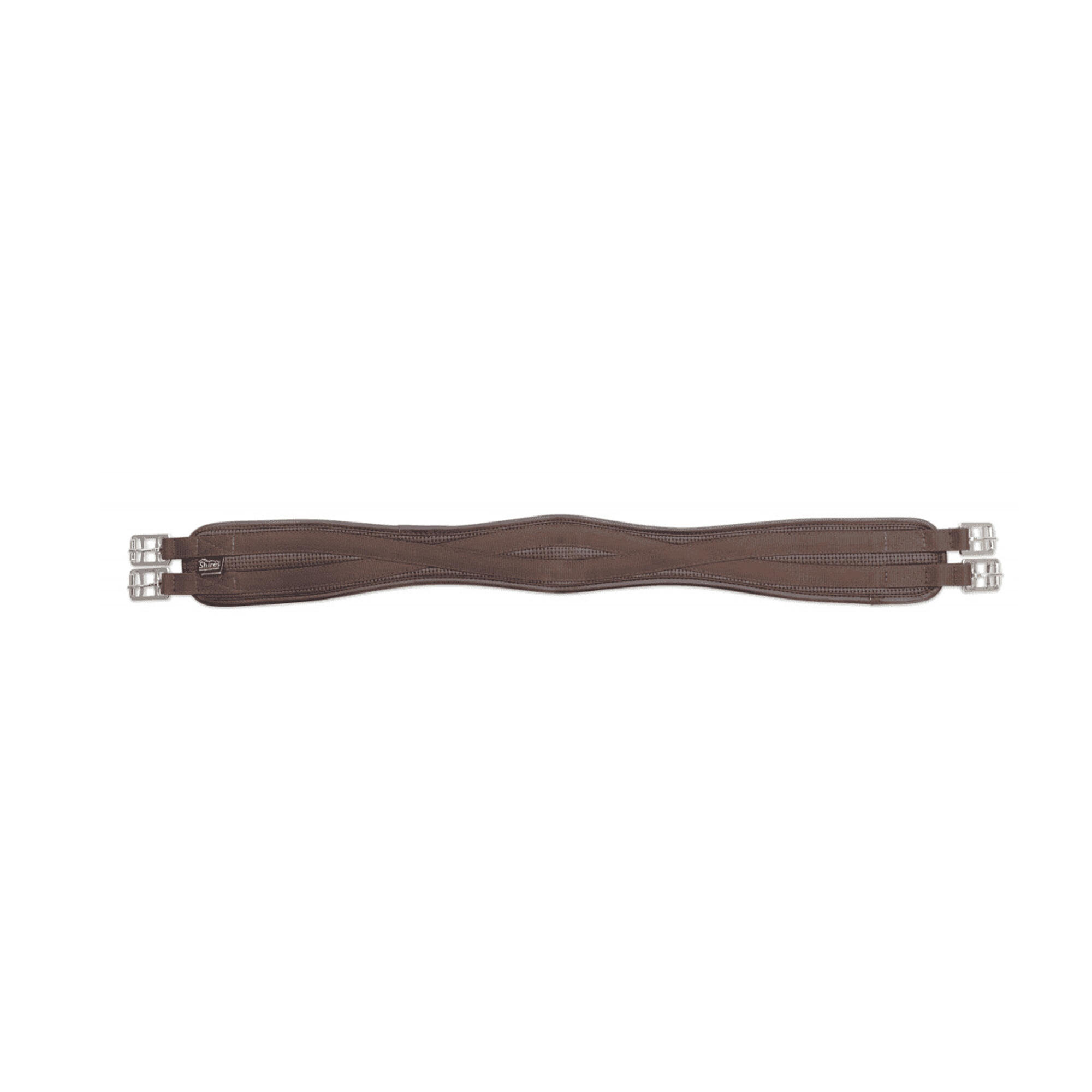 SHIRES AntiChafe Elastic Horse Girth (Brown)