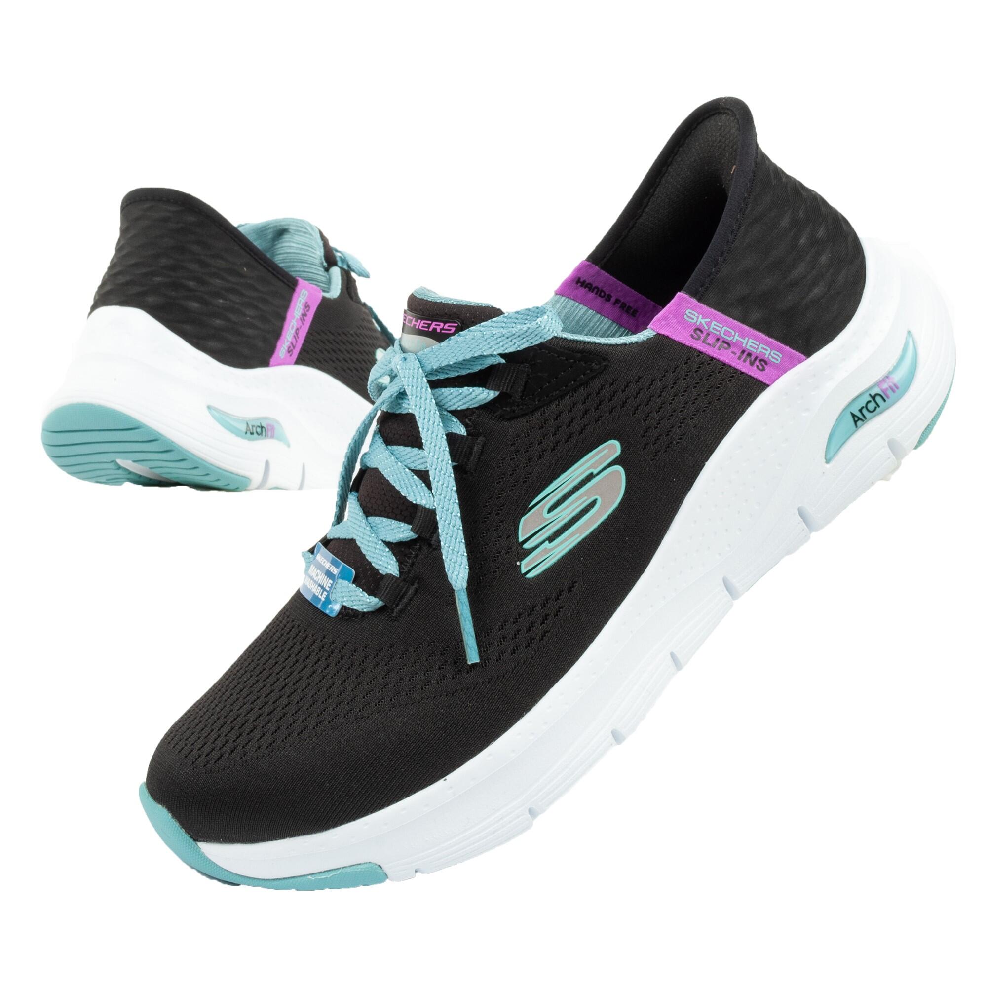 Skechers - Chaussures De Sport Pour Femmes Skechers [149568/bkmt] Slip-ins - Baskets - Noir - Decathlon