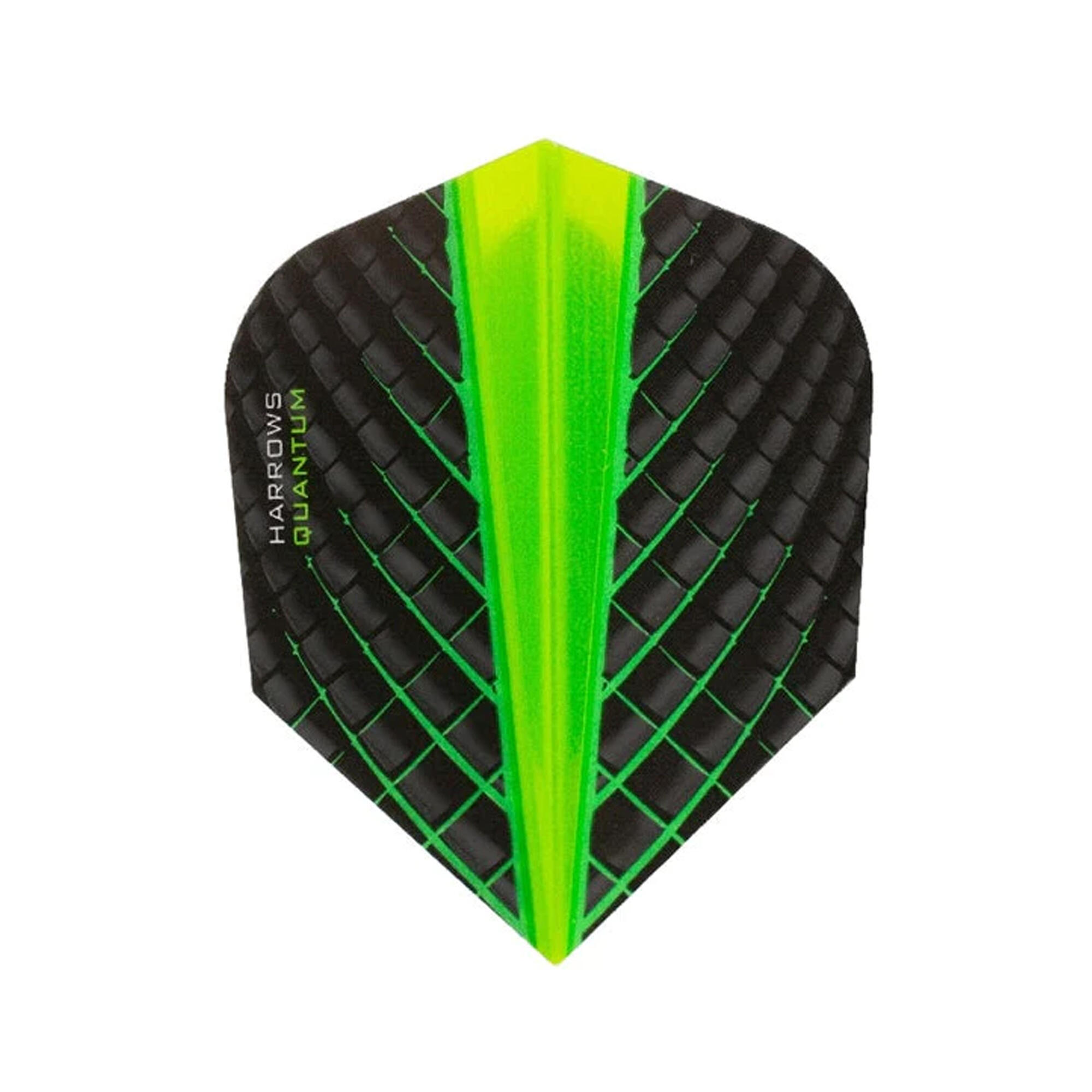 HARROWS Quantum Dart Flights (Black/Green)