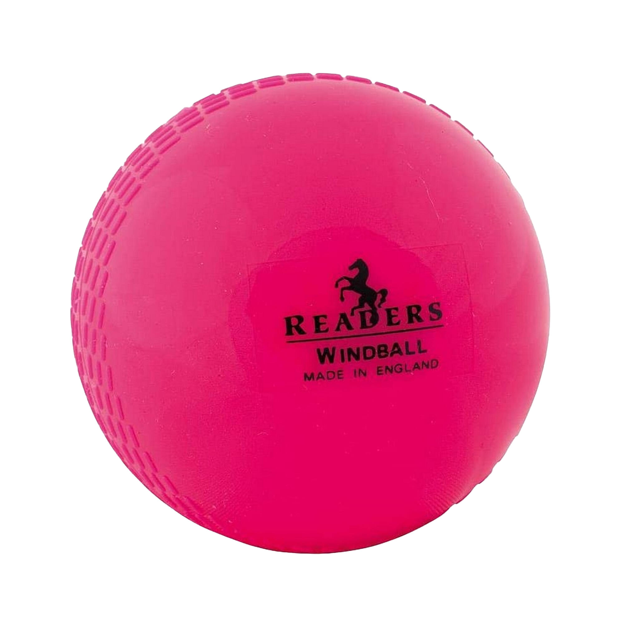 READERS Childrens/Kids Windball Cricket Ball (Pink)