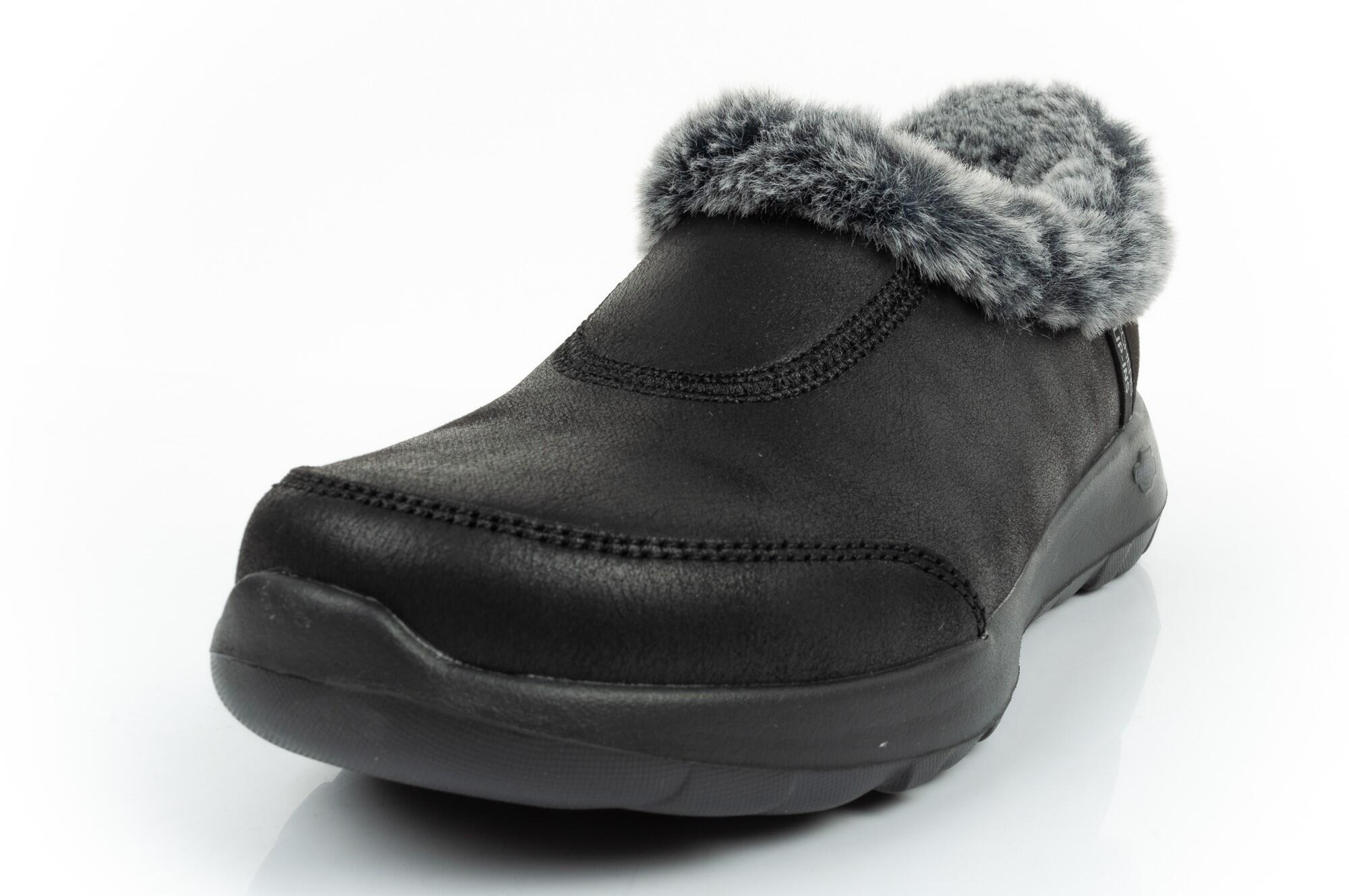 Chaussures d'hiver Skechers ON-THE [175490/BKGY] SLIP-INS 3/7