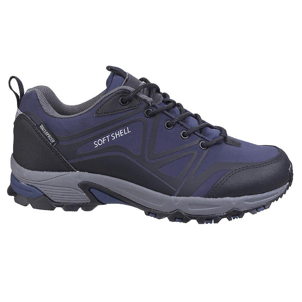 Mens Abbeydale Low Hiking Boots (Blue/Black/Grey) 3/5