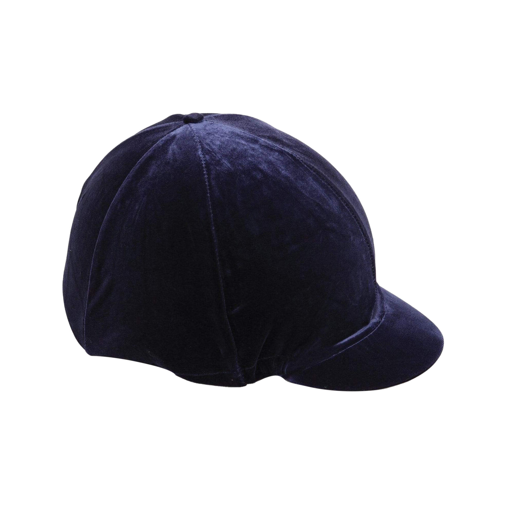SHIRES Velveteen Hat Cover (Navy)