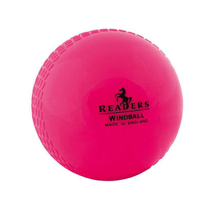 Balle De Cricket (Rose / Noir) Taille unique