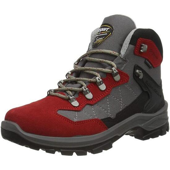 Bottines De Marche EXCALIBUR Femme (Rouge)