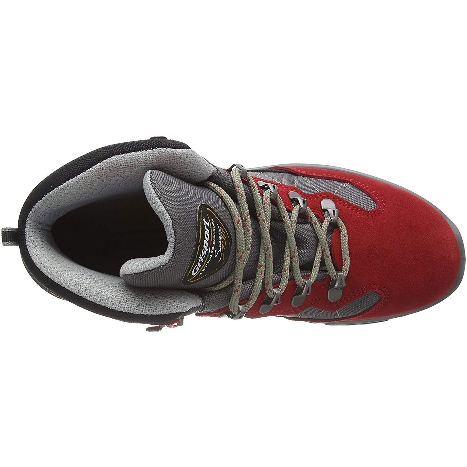 Bottines De Marche EXCALIBUR Femme (Rouge) 4/4