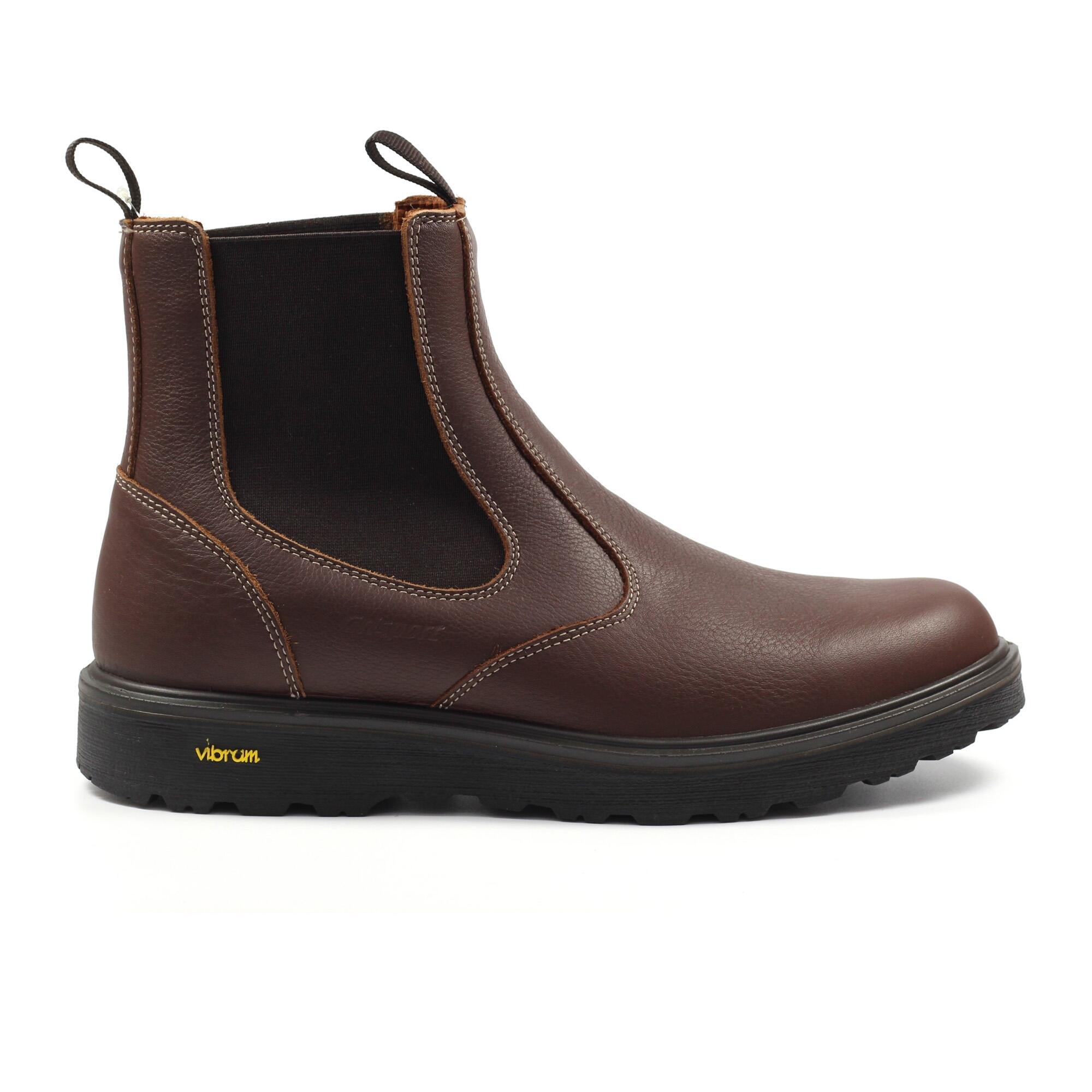 Bottines De Marche CRIEFF Homme (Marron / Noir) 4/4
