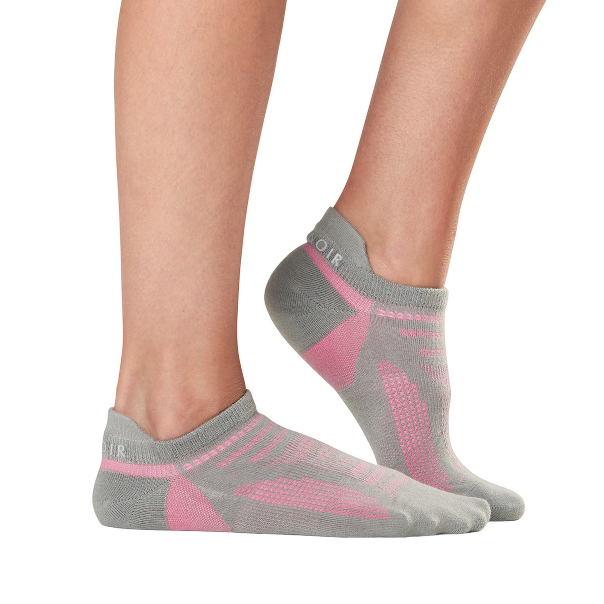 TAVI NOIR Womens/Ladies Parker Metro Sports Socks (Grey/Pink)
