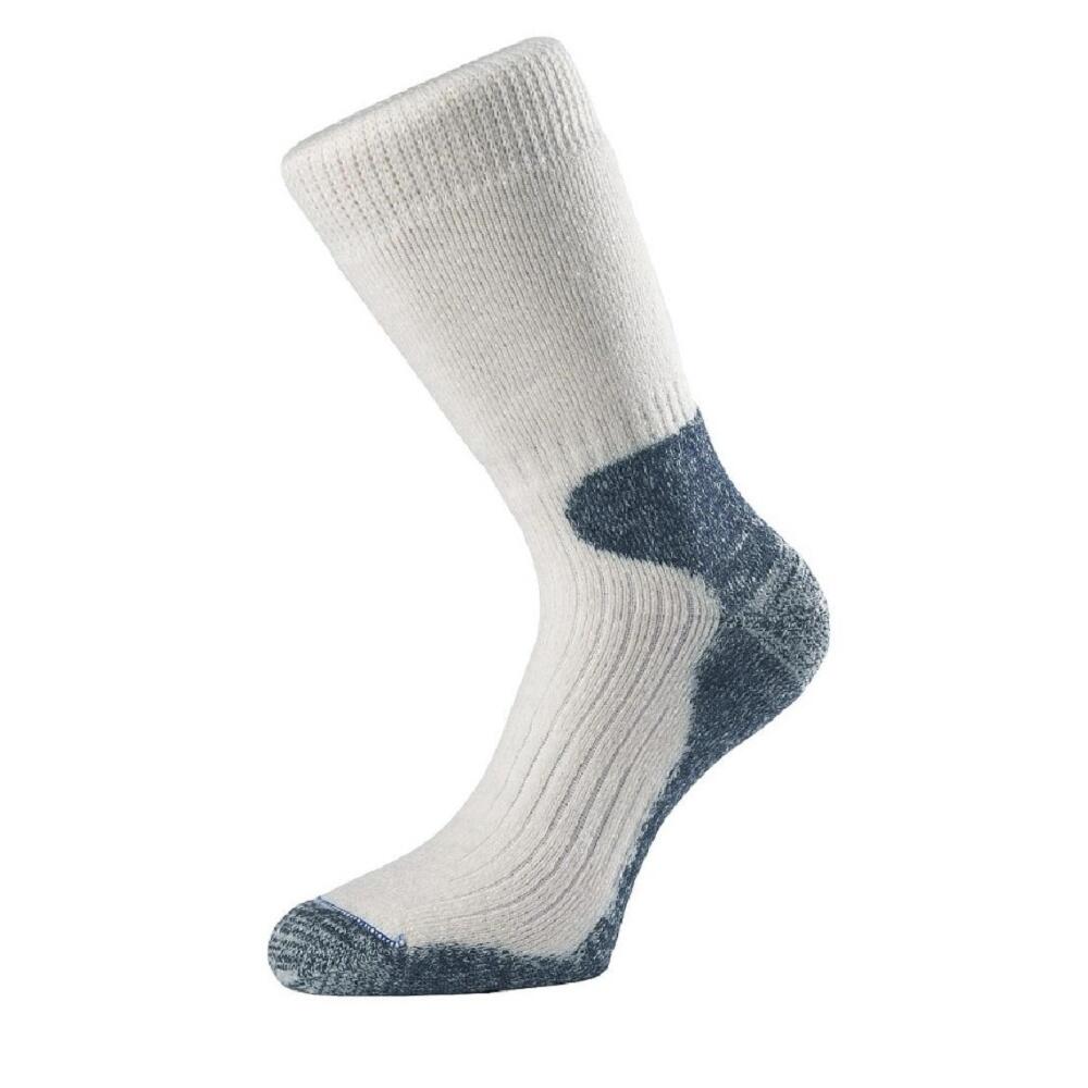 1000 MILE Unisex Adult Ultra Wool Heavyweight Cricket Socks (Ecru)