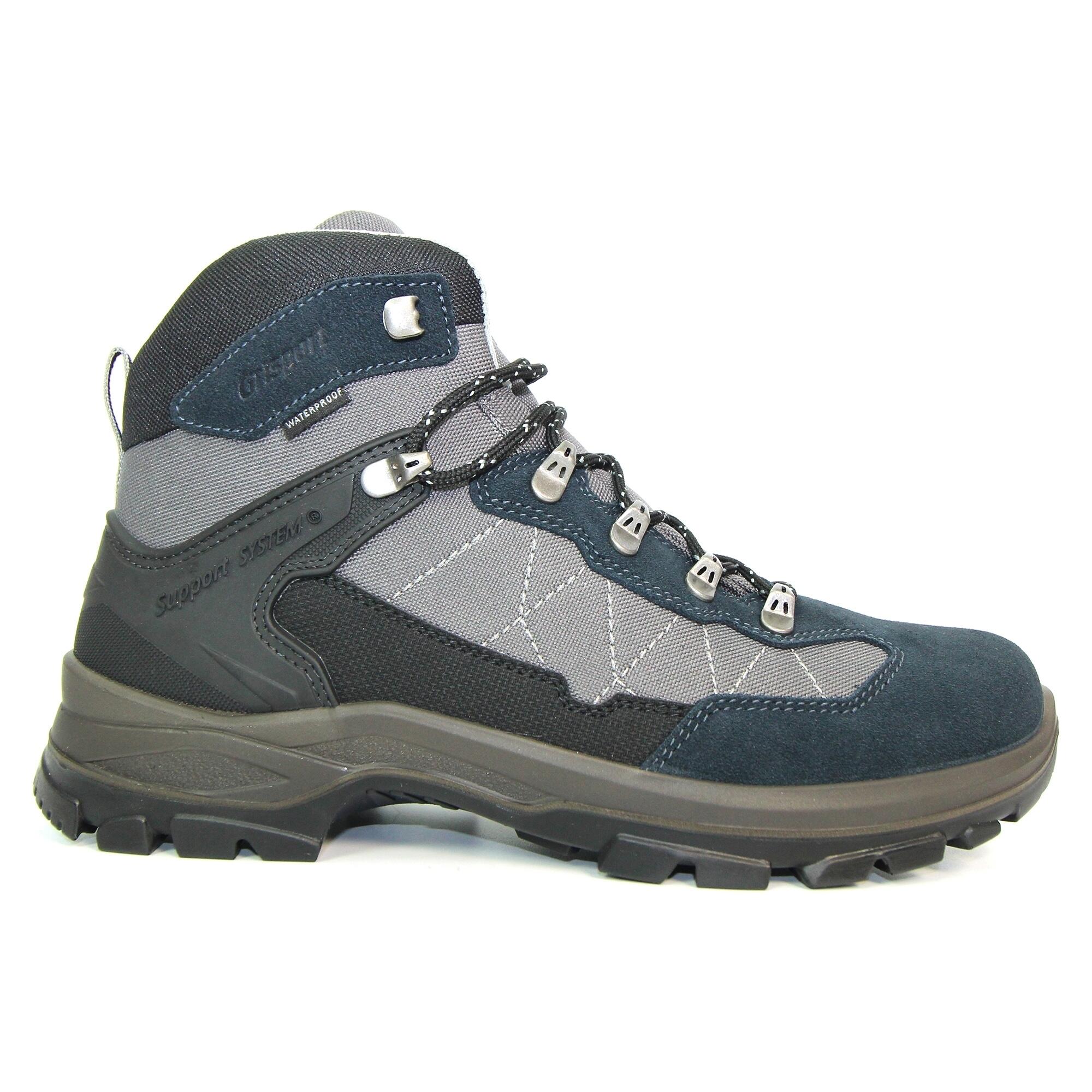 Bottines De Marche EXCALIBUR Homme (Bleu / Gris) 4/4