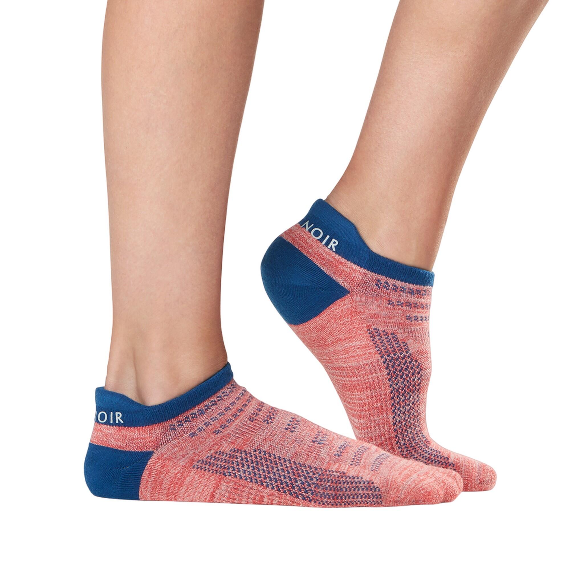 TAVI NOIR Womens/Ladies Two Tone Sports Socks (Coral/Blue)