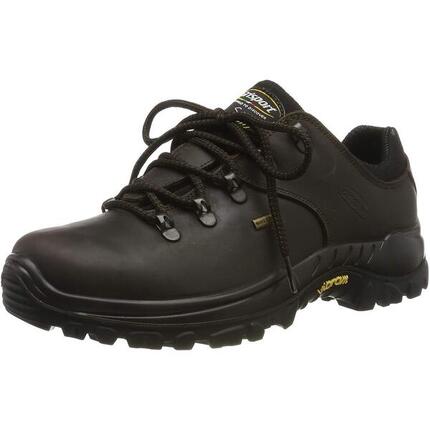 HerrenDamen Unisex Wanderschuhe, Gewachstes Leder Damen und Herren Braun