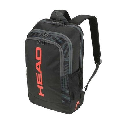 Kinder Rucksack-Tennistasche HEAD Base Backpack 17L BKOR black/orange