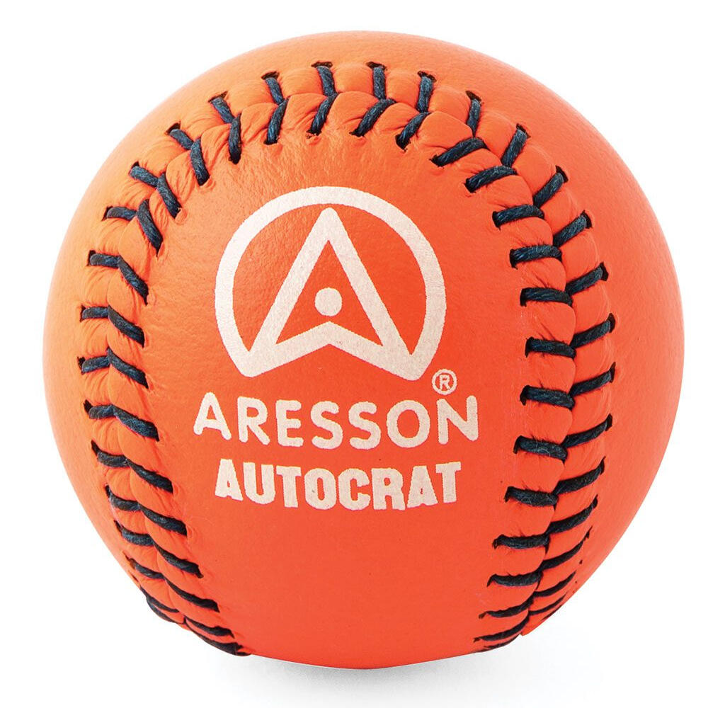 ARESSON Autocrat Leather Rounders Ball (Orange)
