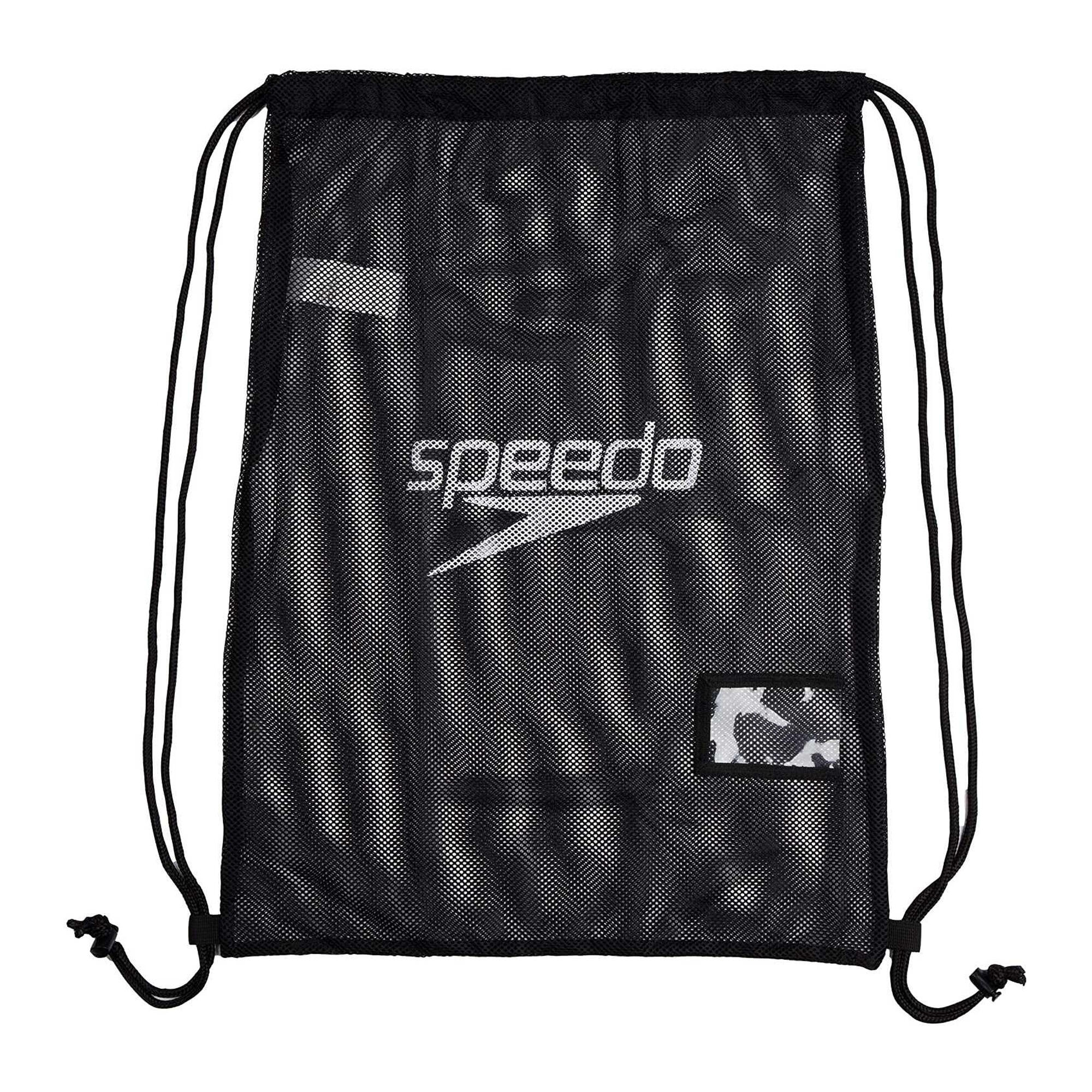 SPEEDO Mesh Kit Bag (Black)