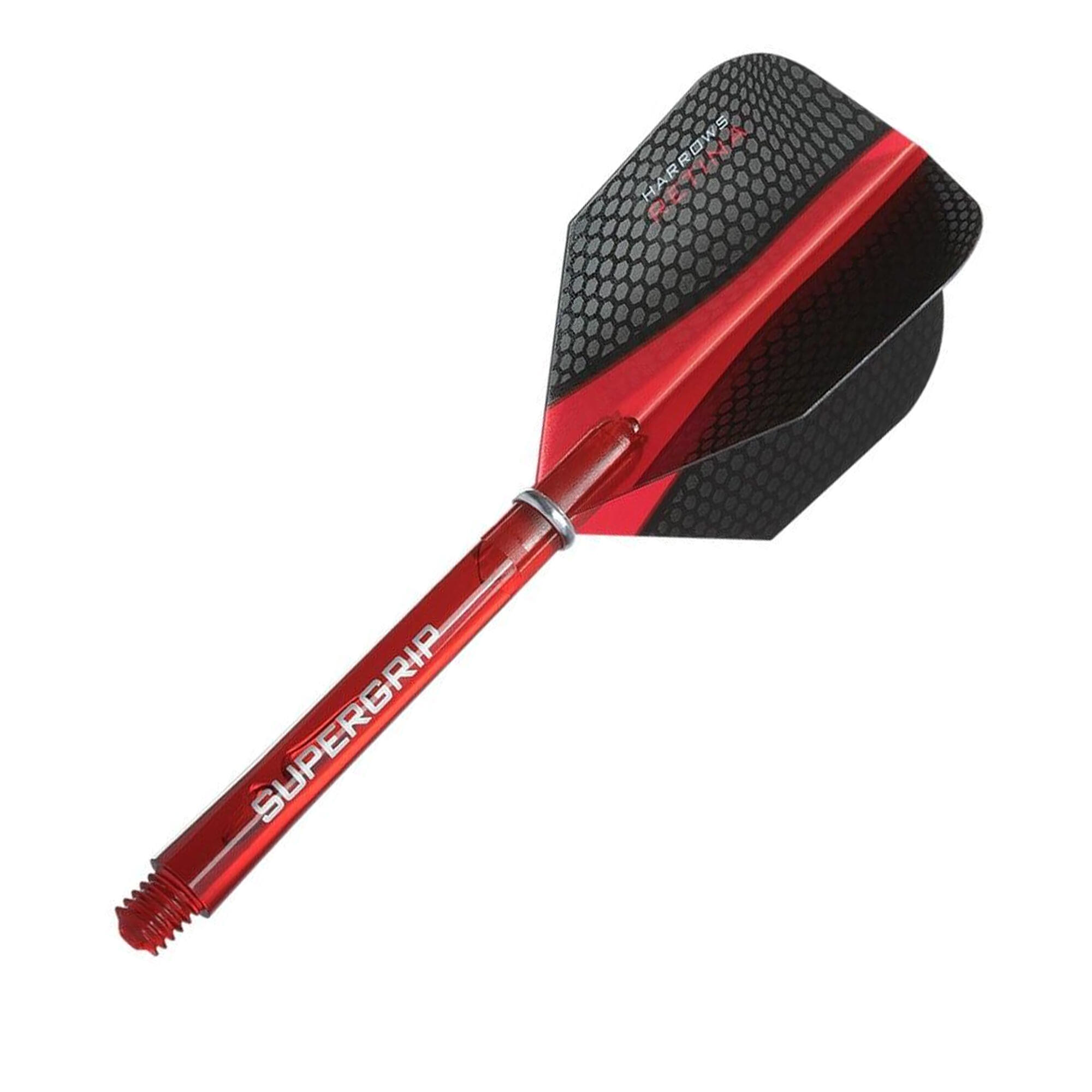 Twin Pack Dart Flights (Red) 1/4