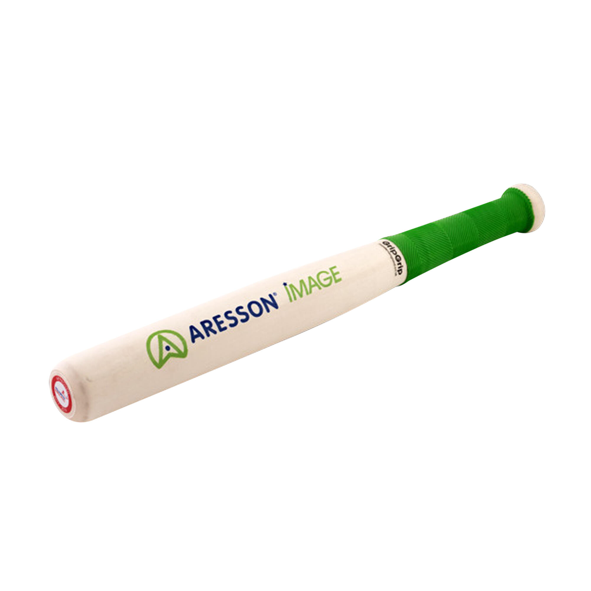Image Rounders Bat (Cream/Green) 1/3