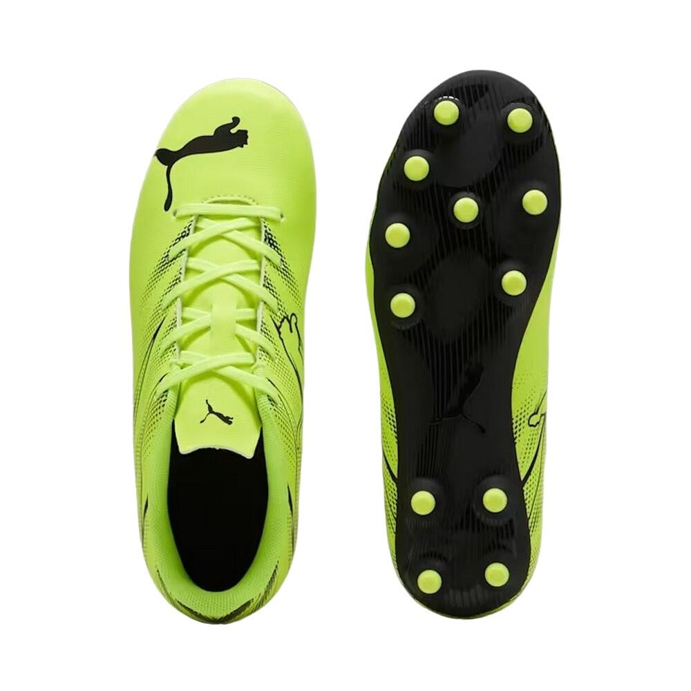 Scarpe Da Calcio Bambini Puma Attacanto Giallo Nero 2/6