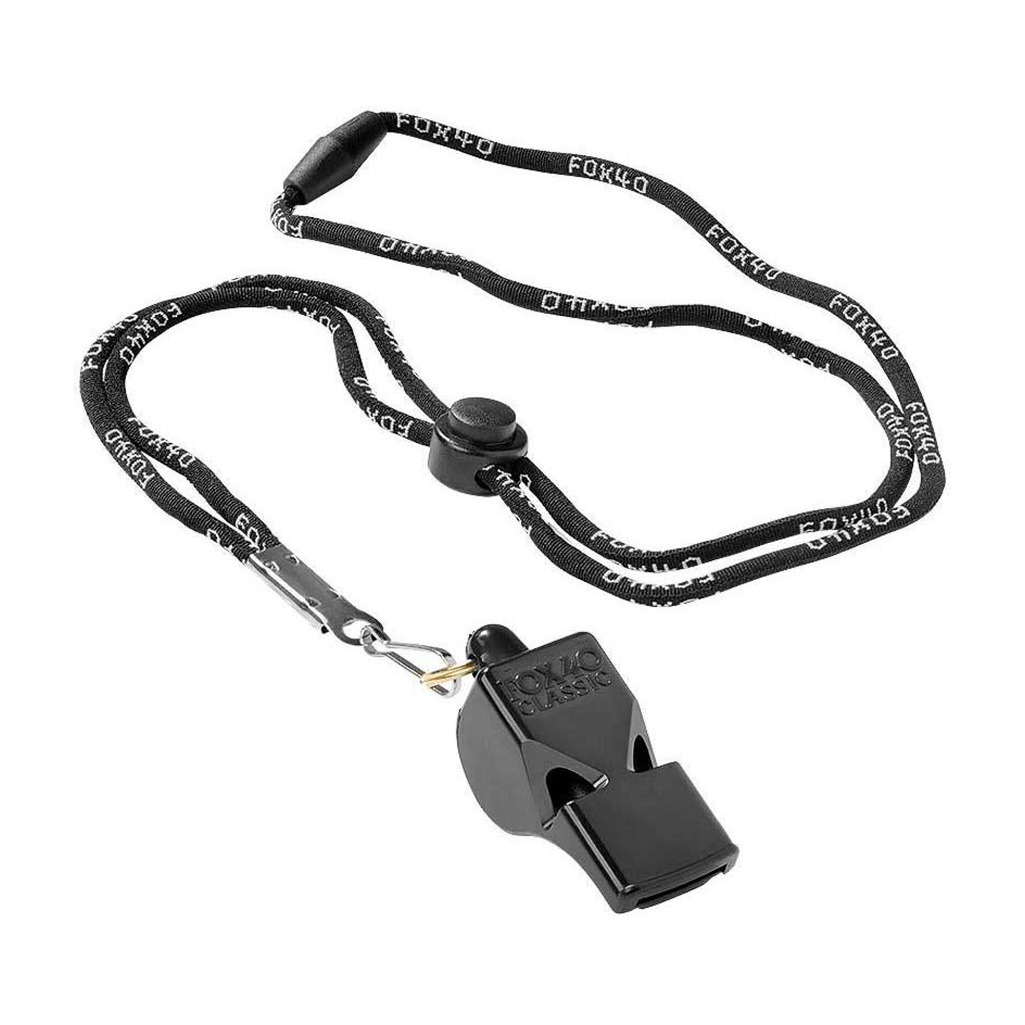 Classic Sports Whistle (Black) 1/3