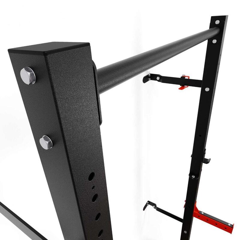 Wall Rack pliable avec banc de musculation pliable
