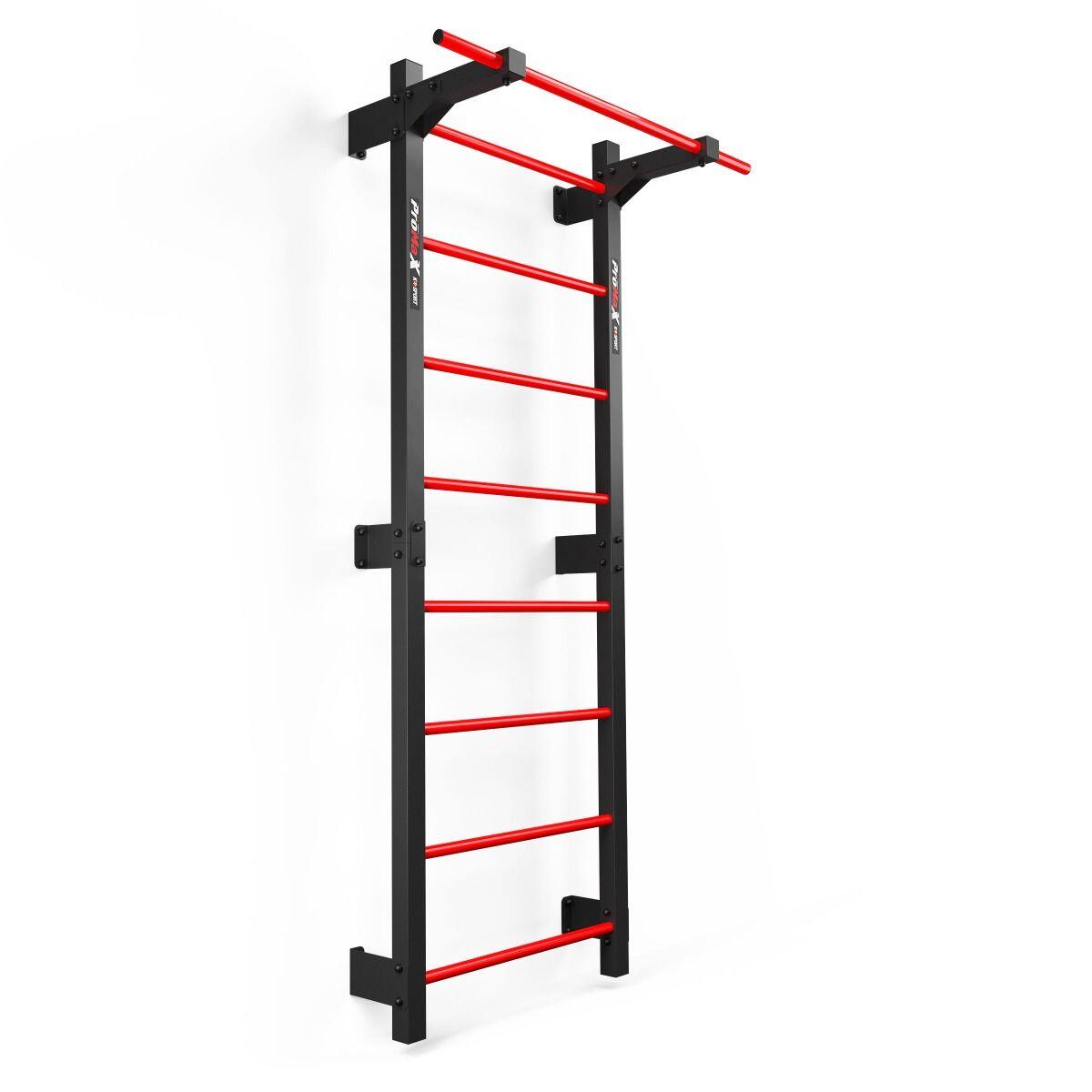 K-SPORT Barre da parete per il fitness in metallo con barra per le trazioni