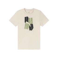 T-shirt pour enfant Puma K ess graphic tee Beige