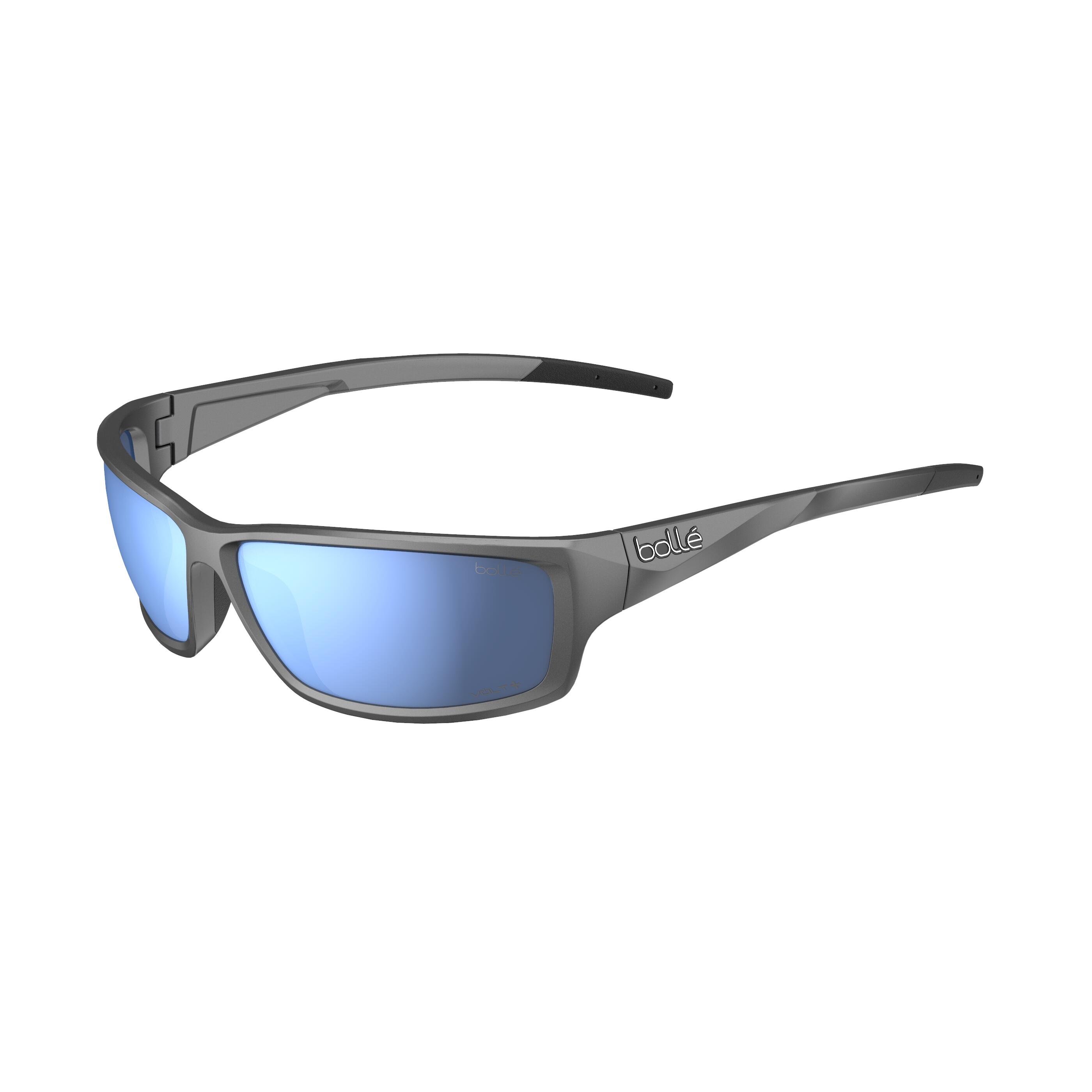 Bollé - Lunettes De Soleil Cerber Titanium Matte - Volt+ Offshore Polarized - Lunettes De Soleil - Gris - Taille Unique - Decathlon