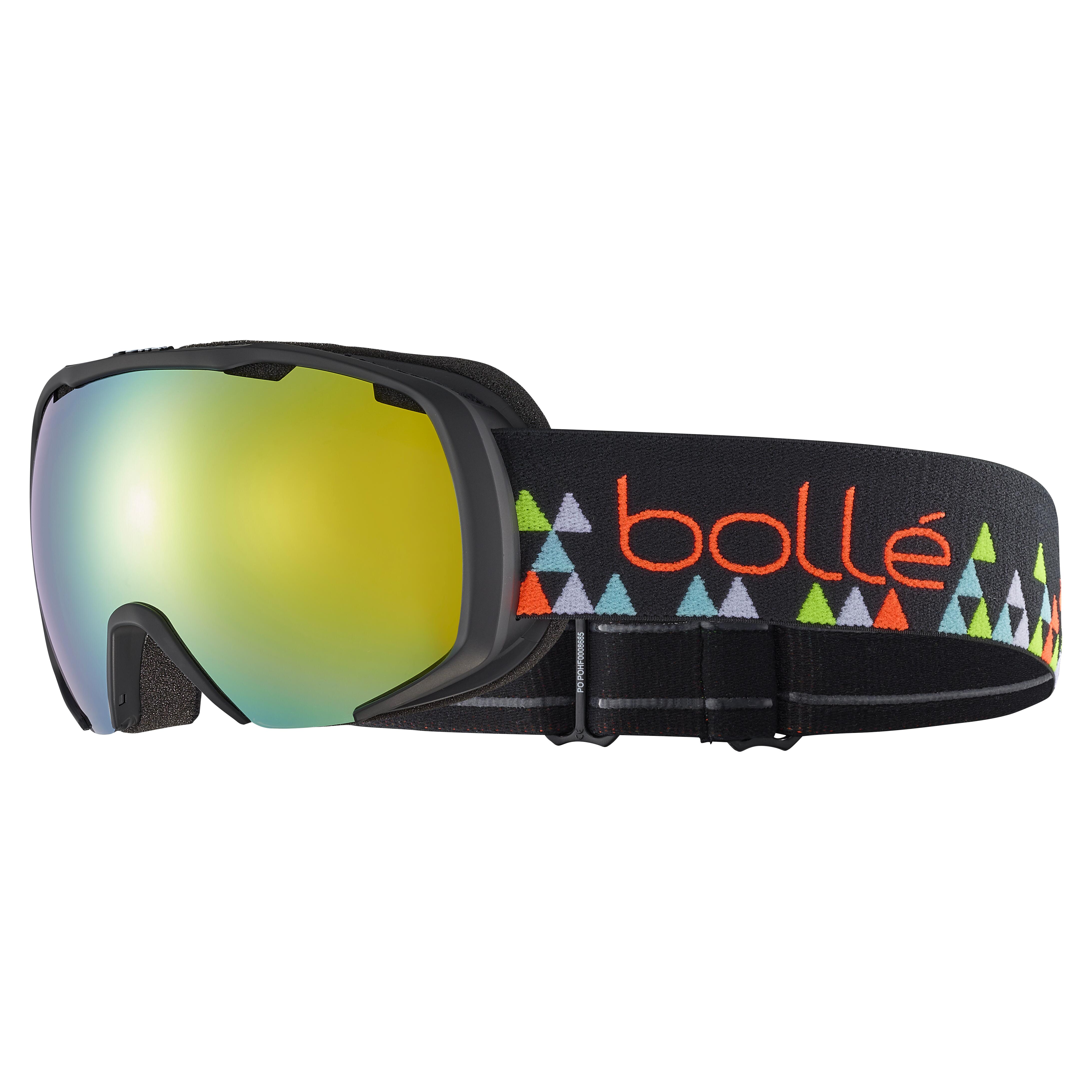 Bollé - Masque De Ski Royal Black Matte - Sunshine Cat 3 - Masque De Ski - Multicolore|noir - Taille Unique - Decathlon