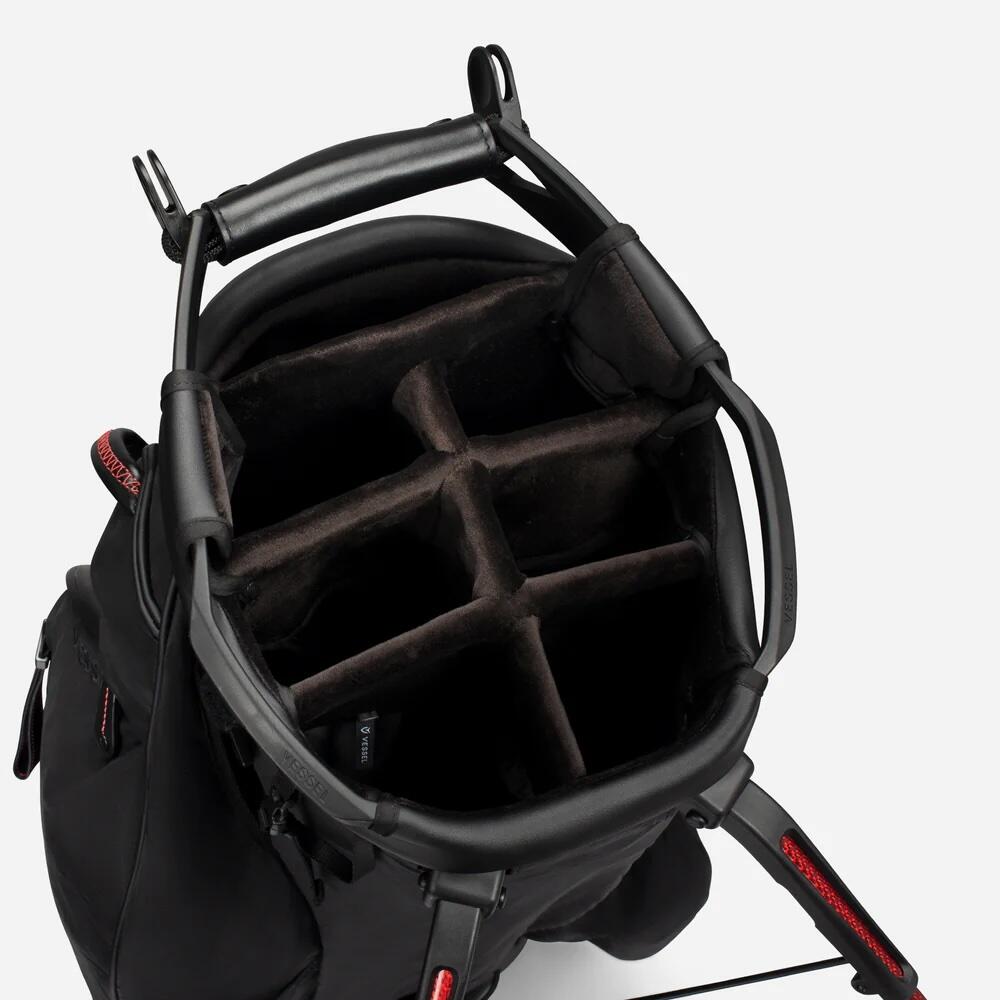 PLAYER V PRO 7-WAY GOLF STAND BAG - DXR BLACK