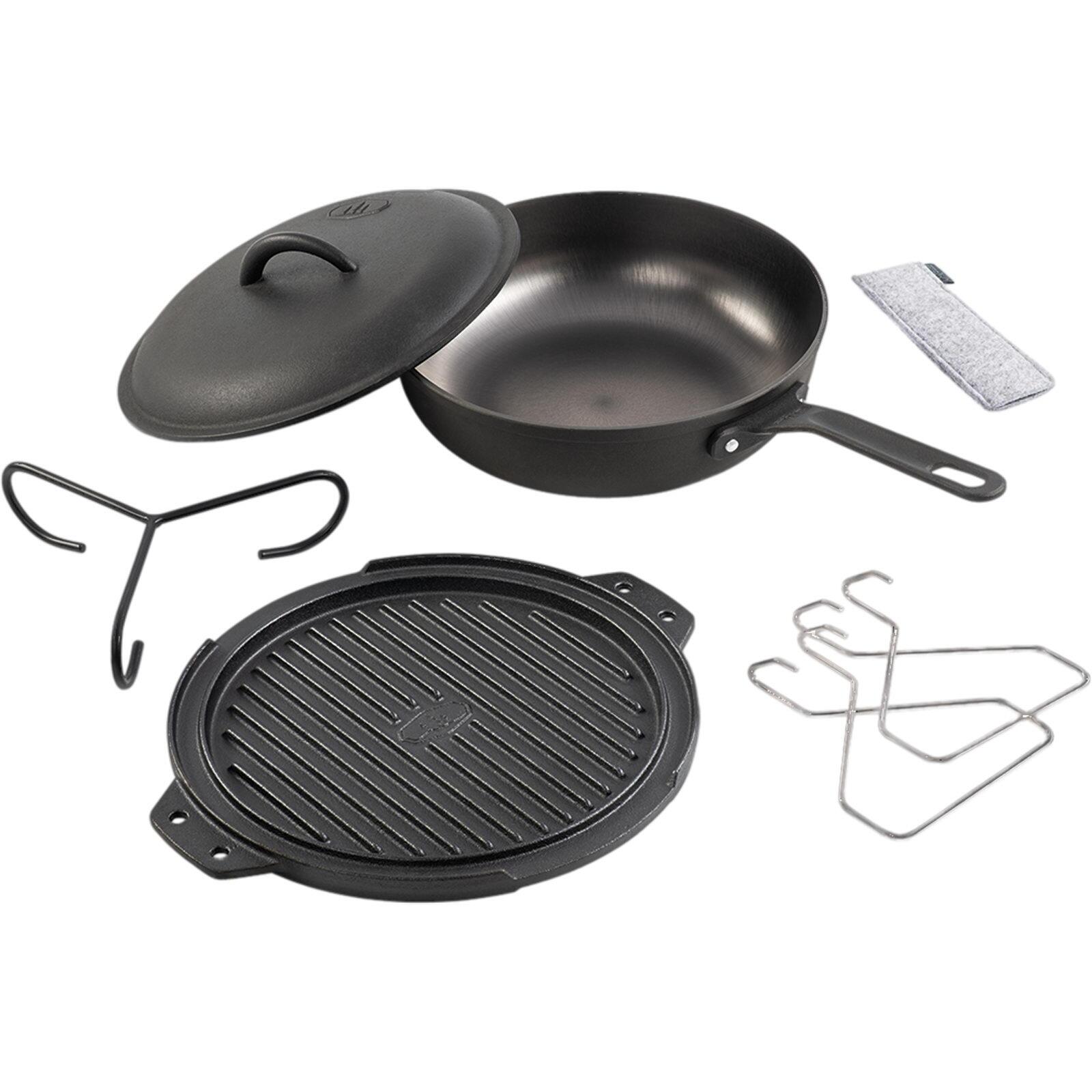 GSI OUTDOORS Gusseisen-Kochset Guidecast 10 inch Cookset