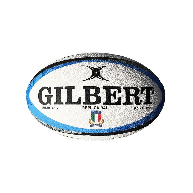 BALLON DE RUGBY GILBERT REPLICA ITALIE VS ALL BLACKS 2024 TAILLE 5