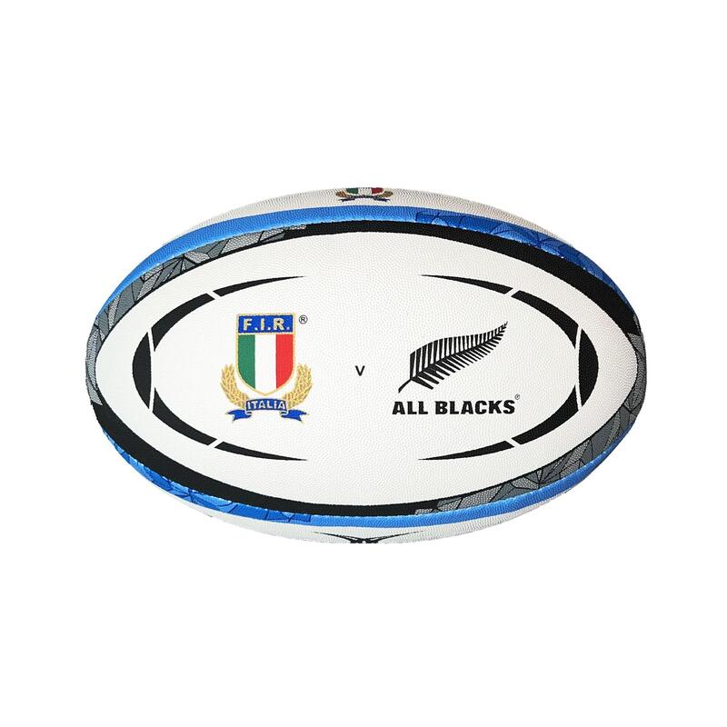 BALLON DE RUGBY GILBERT REPLICA ITALIE VS ALL BLACKS 2024 TAILLE 5