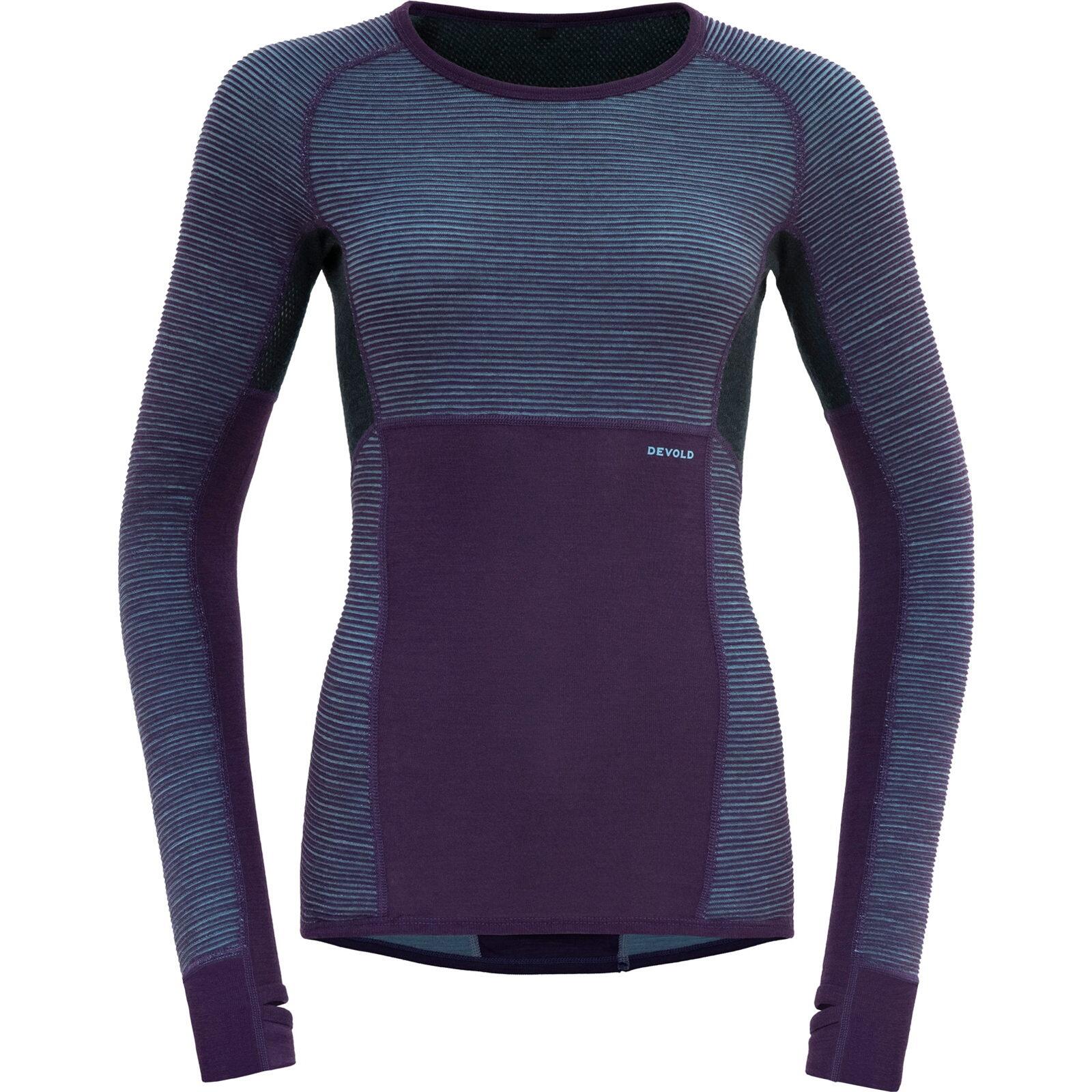 DEVOLD Tuvegga Merino Shirt Wmn lilac