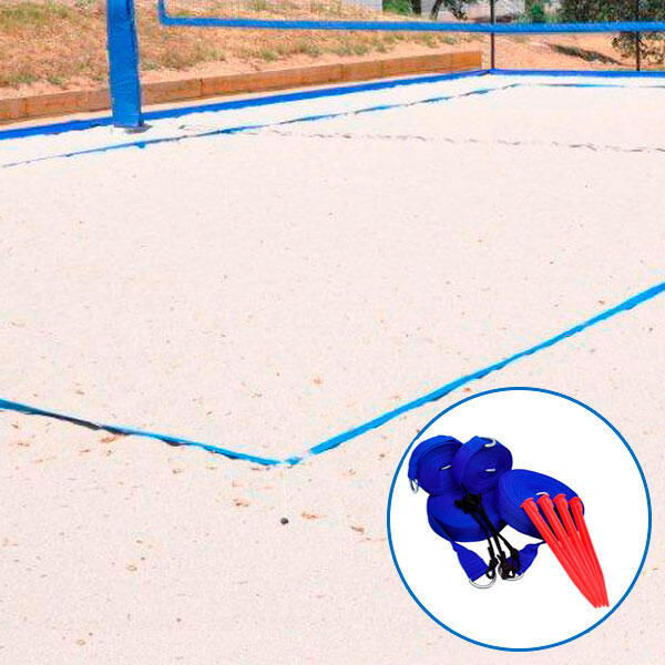 Cintas Vóley Playa Dimensiones Oficiales Zastor Sandy 2/2