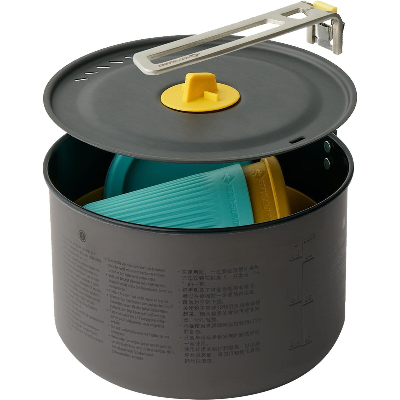 Sea to Summit Frontier UL One-Pot Kookset – 2 Personen, 5-delig 3/7