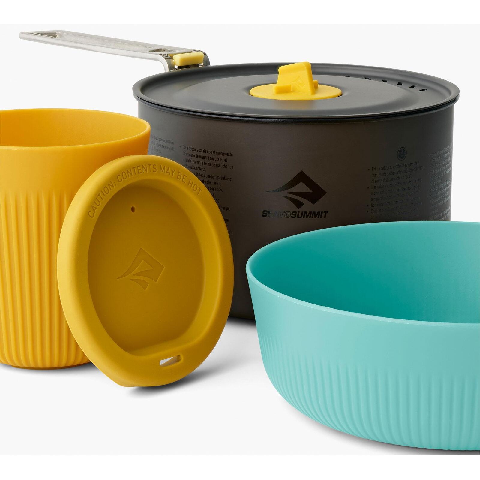 Sea to Summit Frontier One Pot Kookset 1,3 L Pan 3-delig 3/7