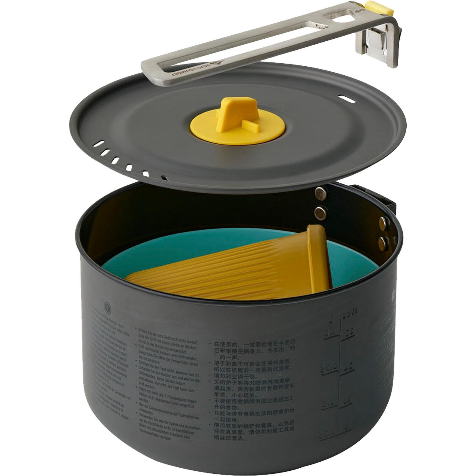 Sea to Summit Frontier One Pot Kookset 1,3 L Pan 3-delig 2/7