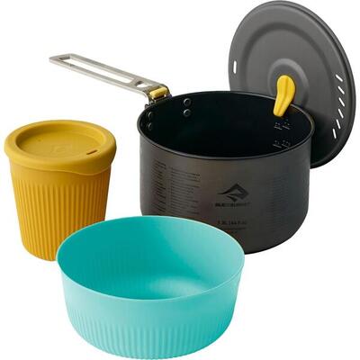 Sea to summit frontier one pot kookset 1.3 l pan 3-delig