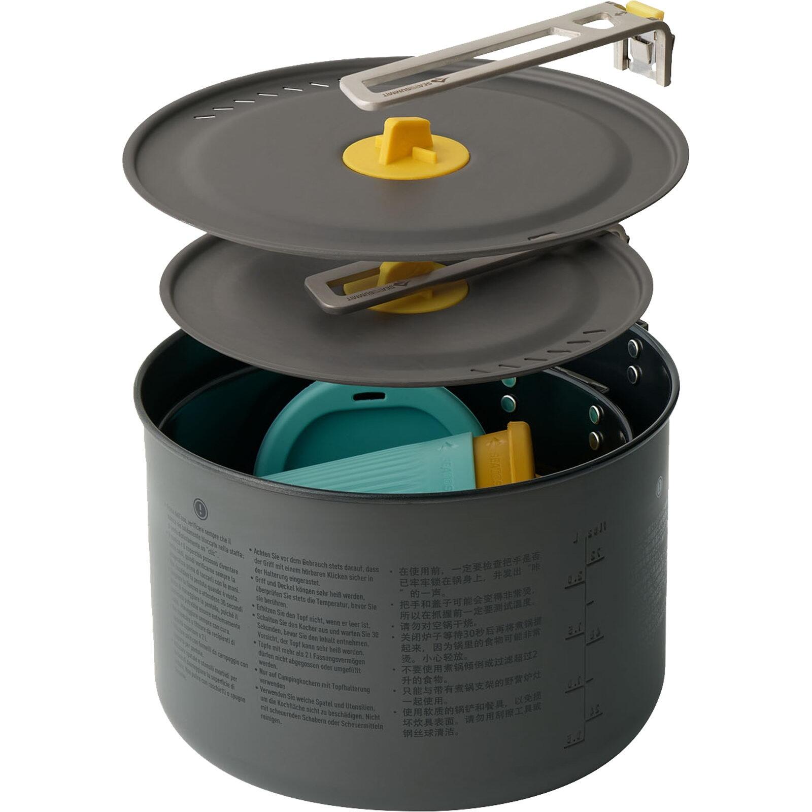Sea to Summit Frontier Pannenset – 2 Personen, 6-delig 3/7