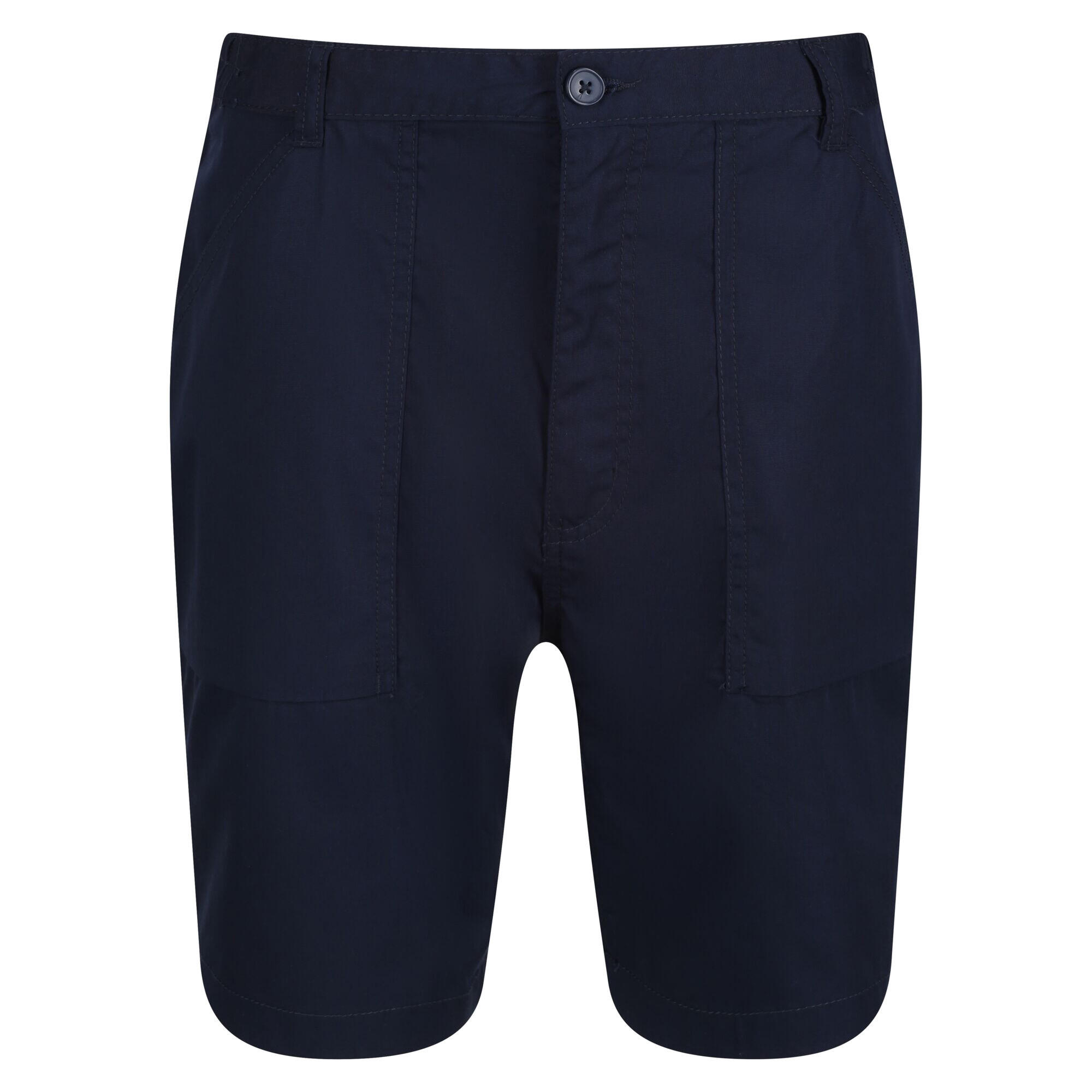 REGATTA Mens New Action Sports Shorts (Navy)