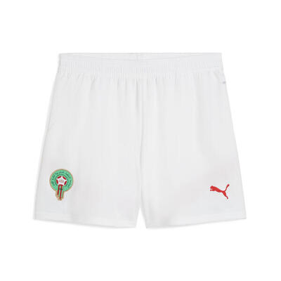 Shorts Marruecos 2025 Mujer PUMA White Fast Green Red