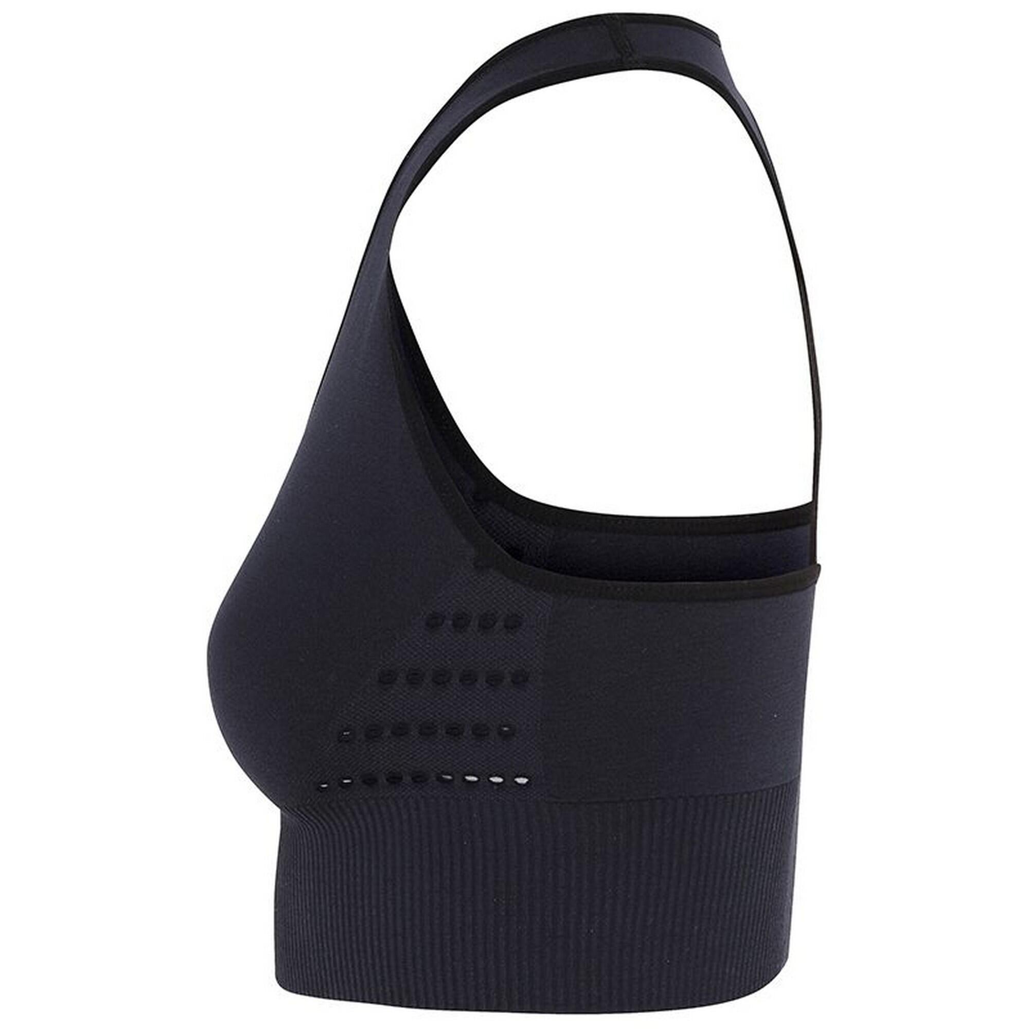 "Reveal" SportBH Nahtlos für Damen Schwarz 3/3