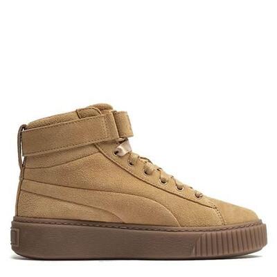 Schoenen universeel voor vrouwen puma suede platform mid jr