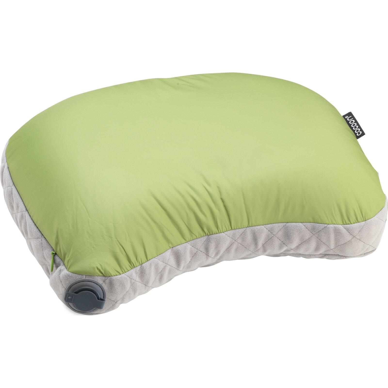 COCOON Schlafsack-Kopfkissen Air-Core Hood/Camp Pillow wasabi-grey