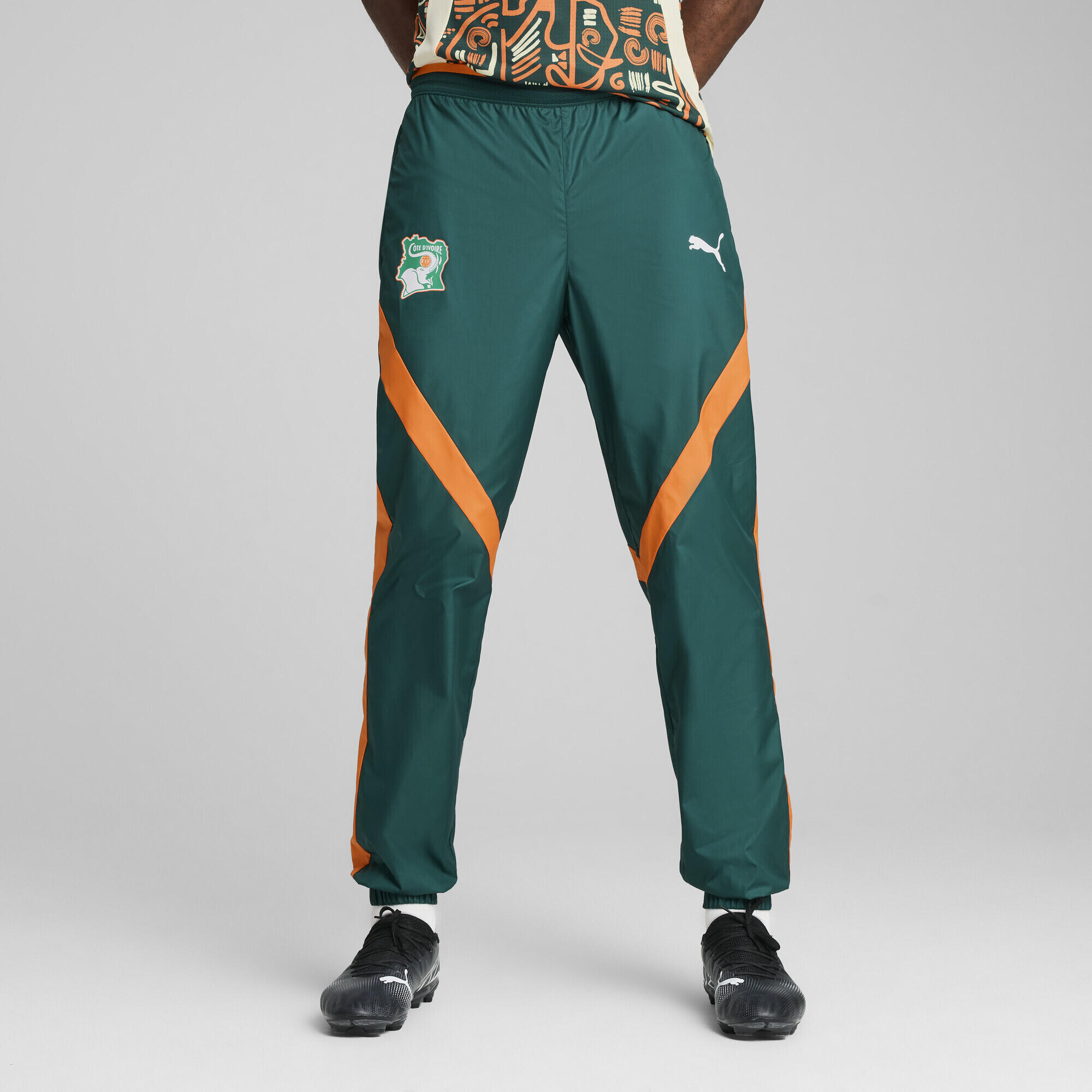Pantalon tissé d'avant match Côte d'Ivoire 2025 Homme PUMA 2/7