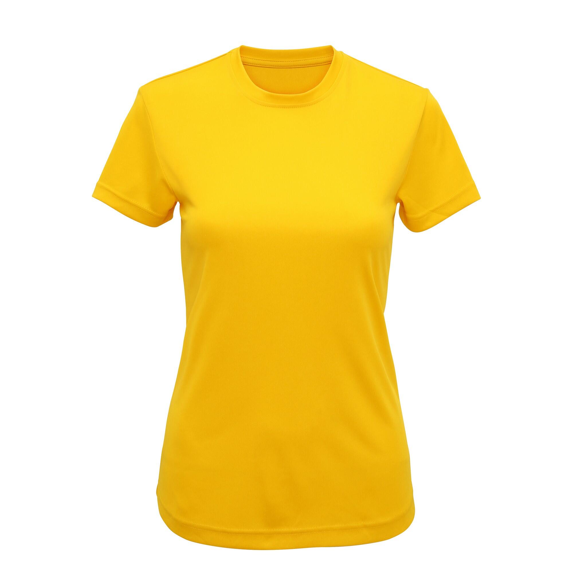 TRIDRI Tri Dri Performance Maglietta A Maniche Corte Donna TriDri Giallo Sole