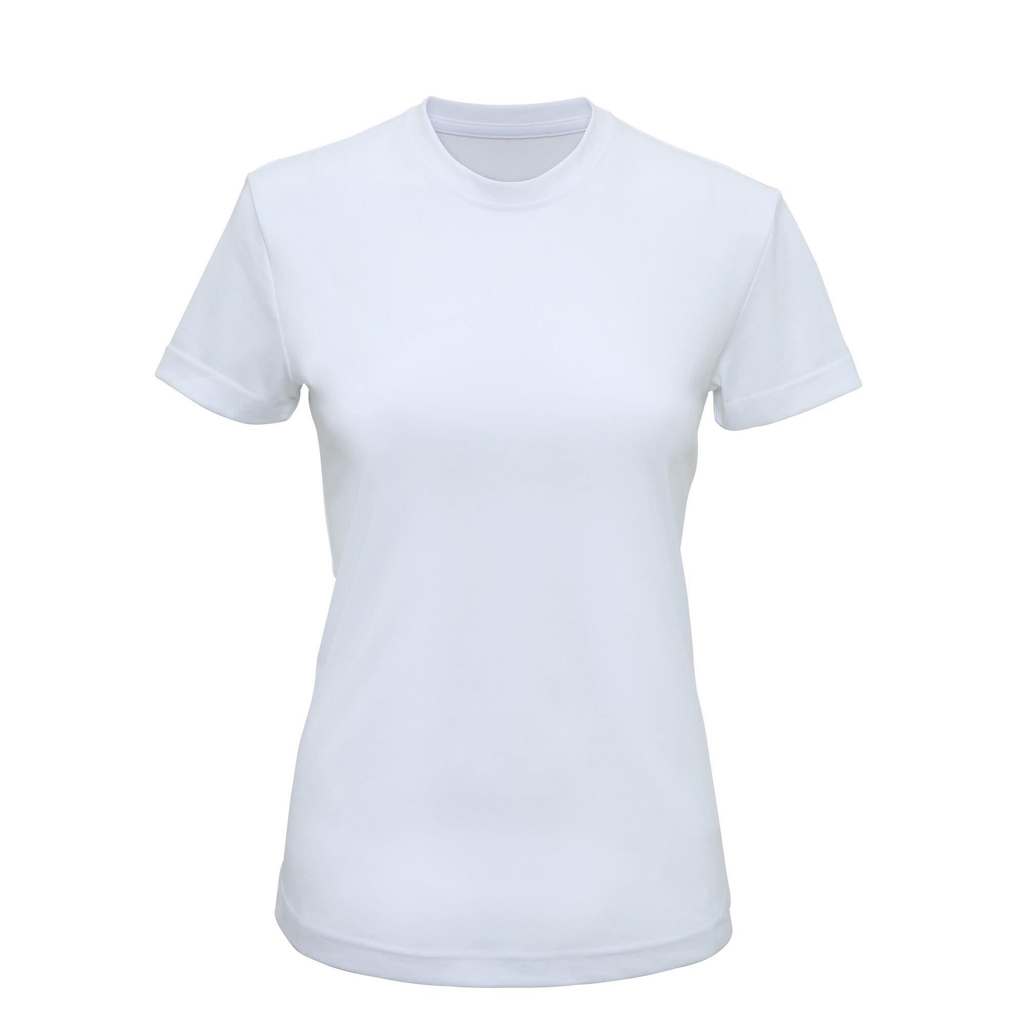 TRIDRI Tri Dri Performance Maglietta A Maniche Corte Donna TriDri Bianco